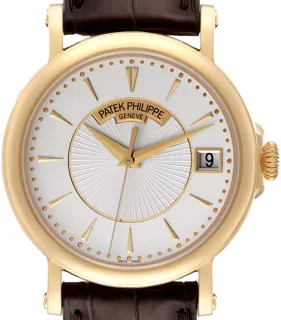 Patek Philippe Calatrava 5153J-001 Yellow gold Silver