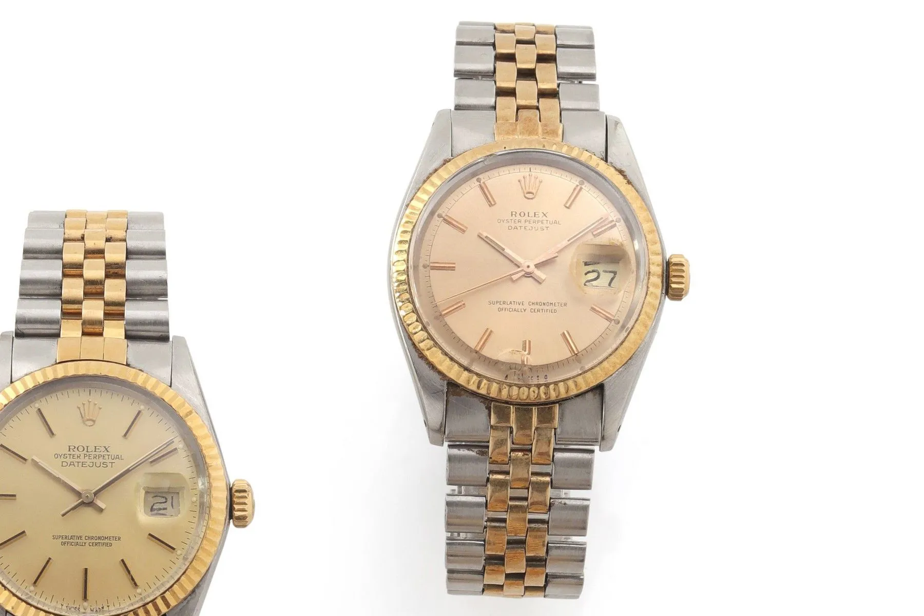 Rolex Datejust 1601 36mm Yellow gold and stainless steel Gold