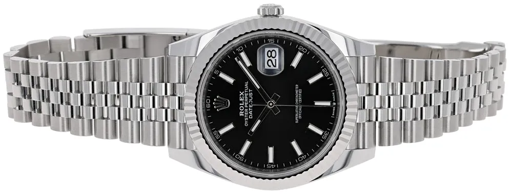 Rolex Datejust 41 126334-0018 41mm White gold and Oystersteel Black 5