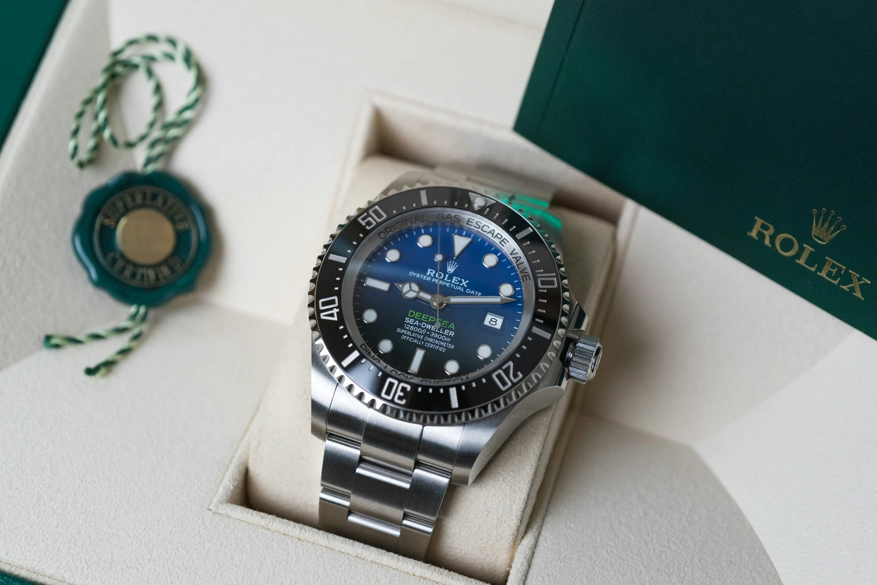 Rolex Sea-Dweller Deepsea 126660 44mm Stainless steel Blue 15