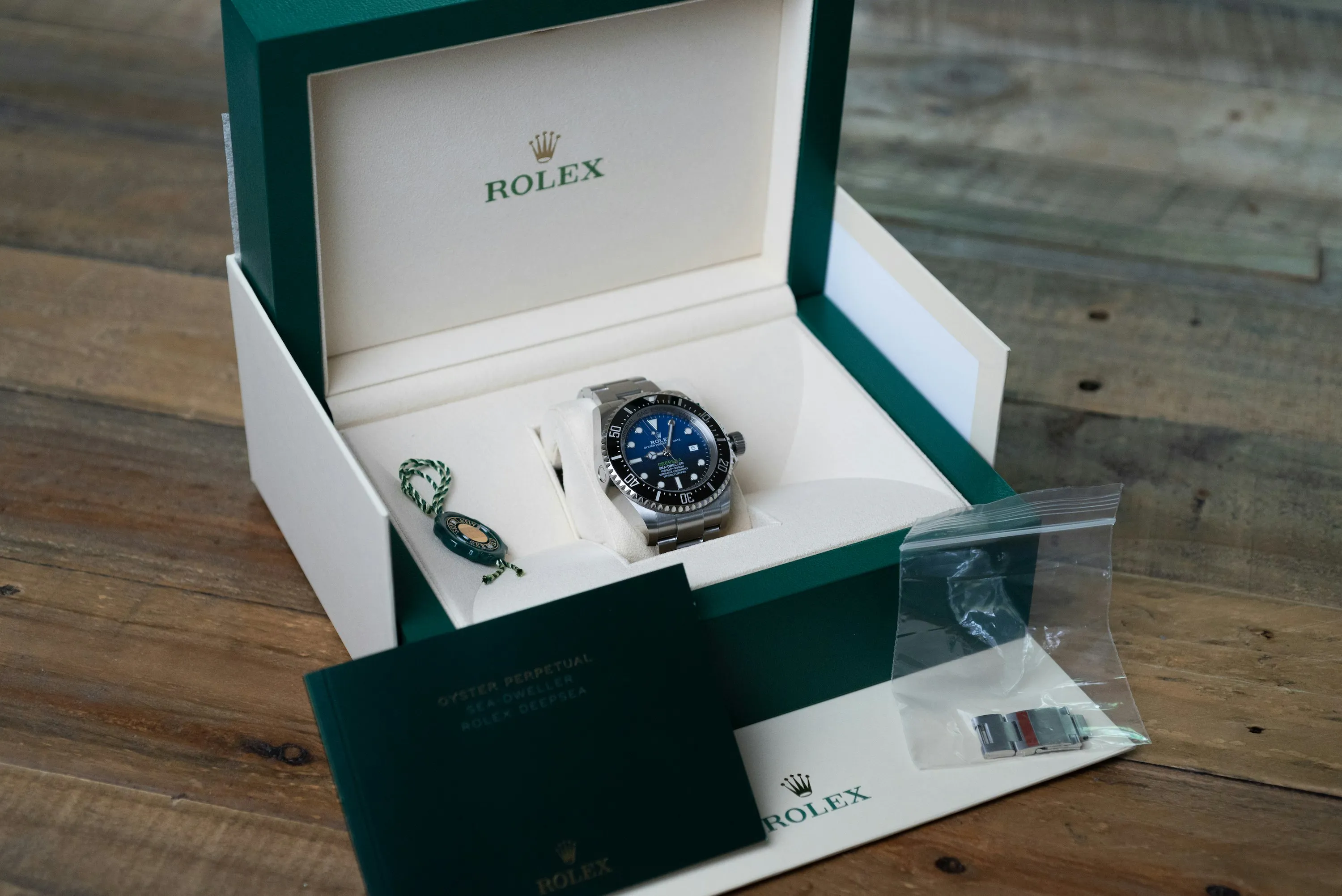 Rolex Sea-Dweller Deepsea 126660 44mm Stainless steel Blue 16