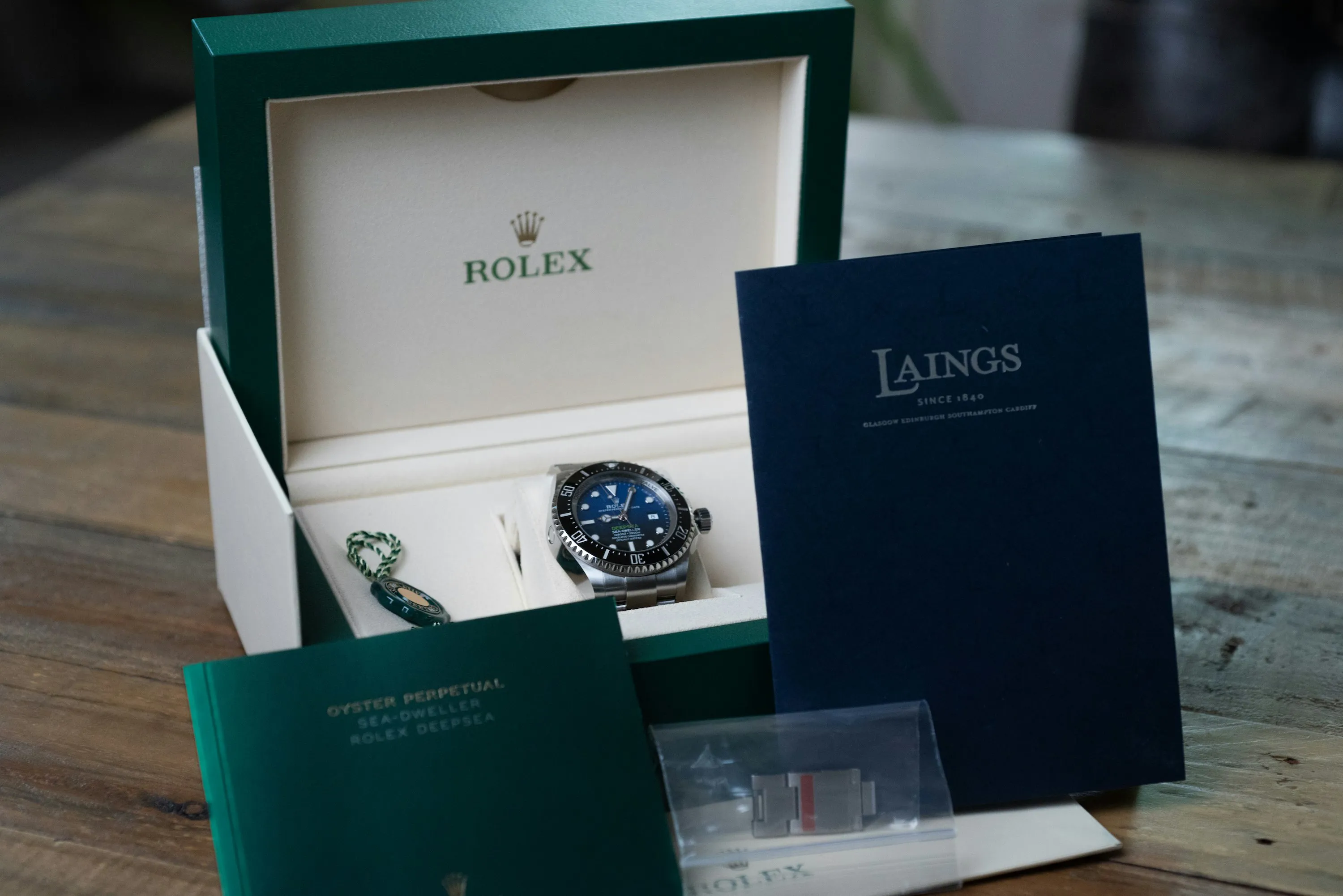 Rolex Sea-Dweller Deepsea 126660 44mm Stainless steel Blue 17