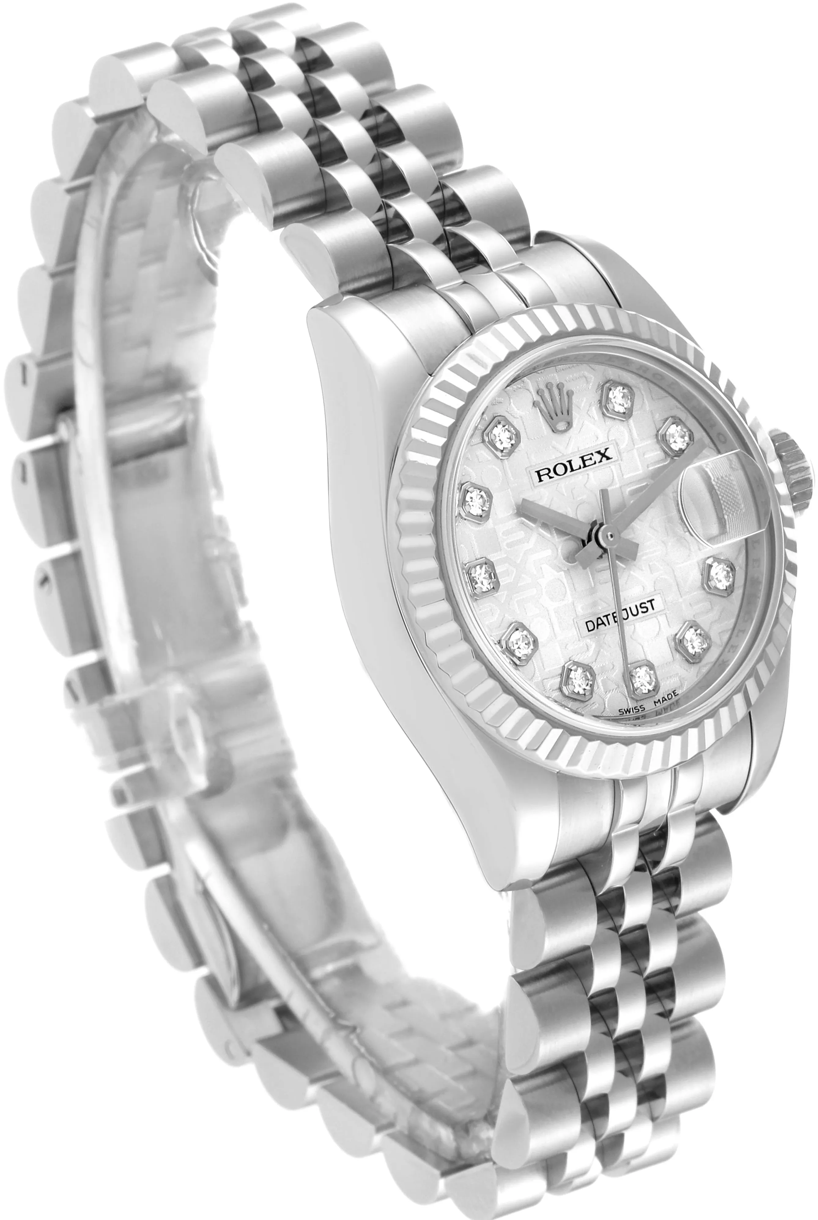 Rolex Lady-Datejust 179174 26mm Stainless steel Silver 2