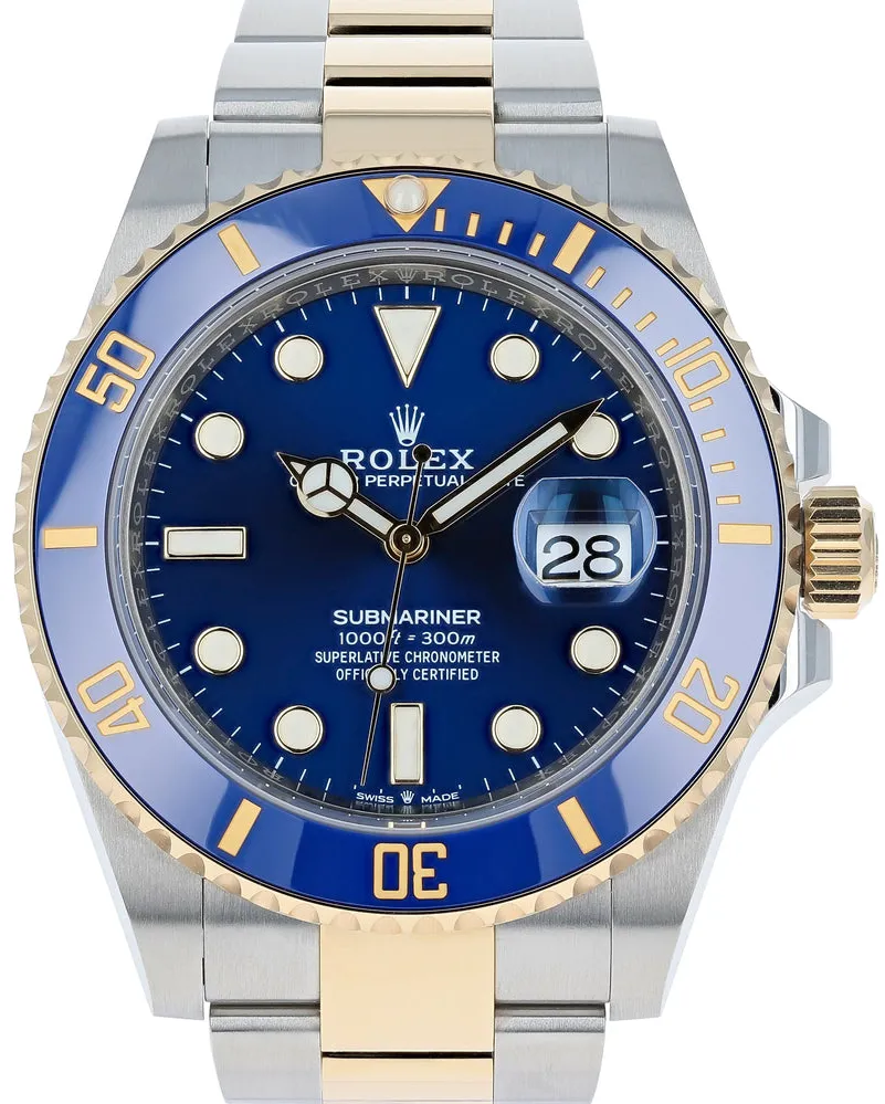 Rolex Submariner 126613LB 41mm Yellow gold and 18k yellow gold Blue and Gloss