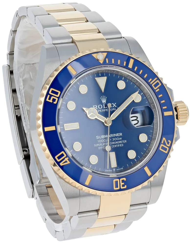 Rolex Submariner 126613LB 41mm Yellow gold and 18k yellow gold Blue and Gloss 2