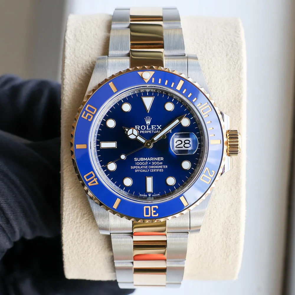 Rolex Submariner 126613LB 41mm Yellow gold and 18k yellow gold Blue and Gloss 6