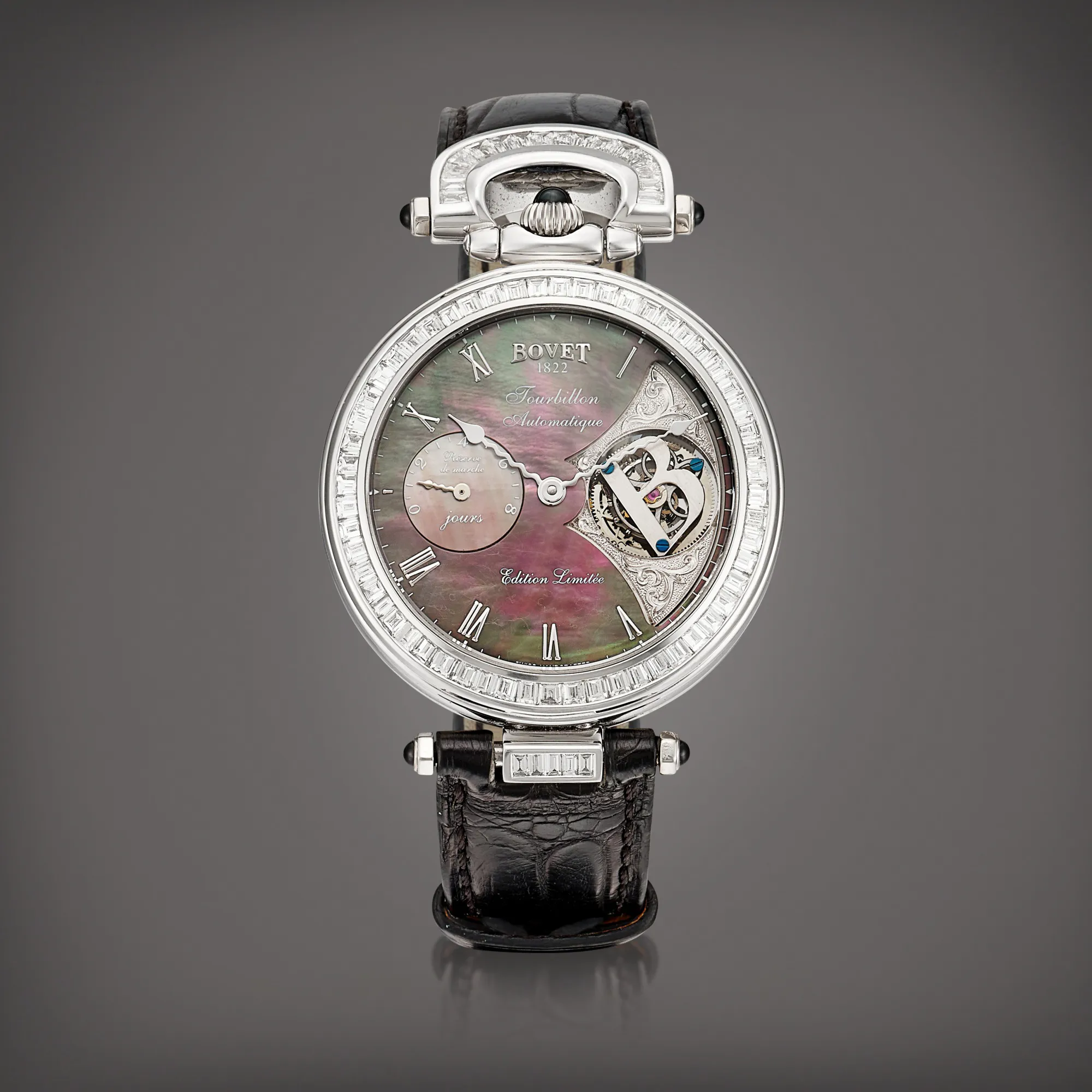 Bovet D834 41mm White gold and Diamond Mother-of-pearl