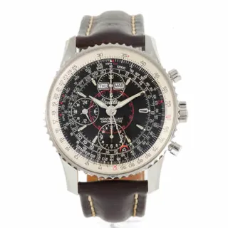 Breitling Montbrillant A21330 Stainless steel Black