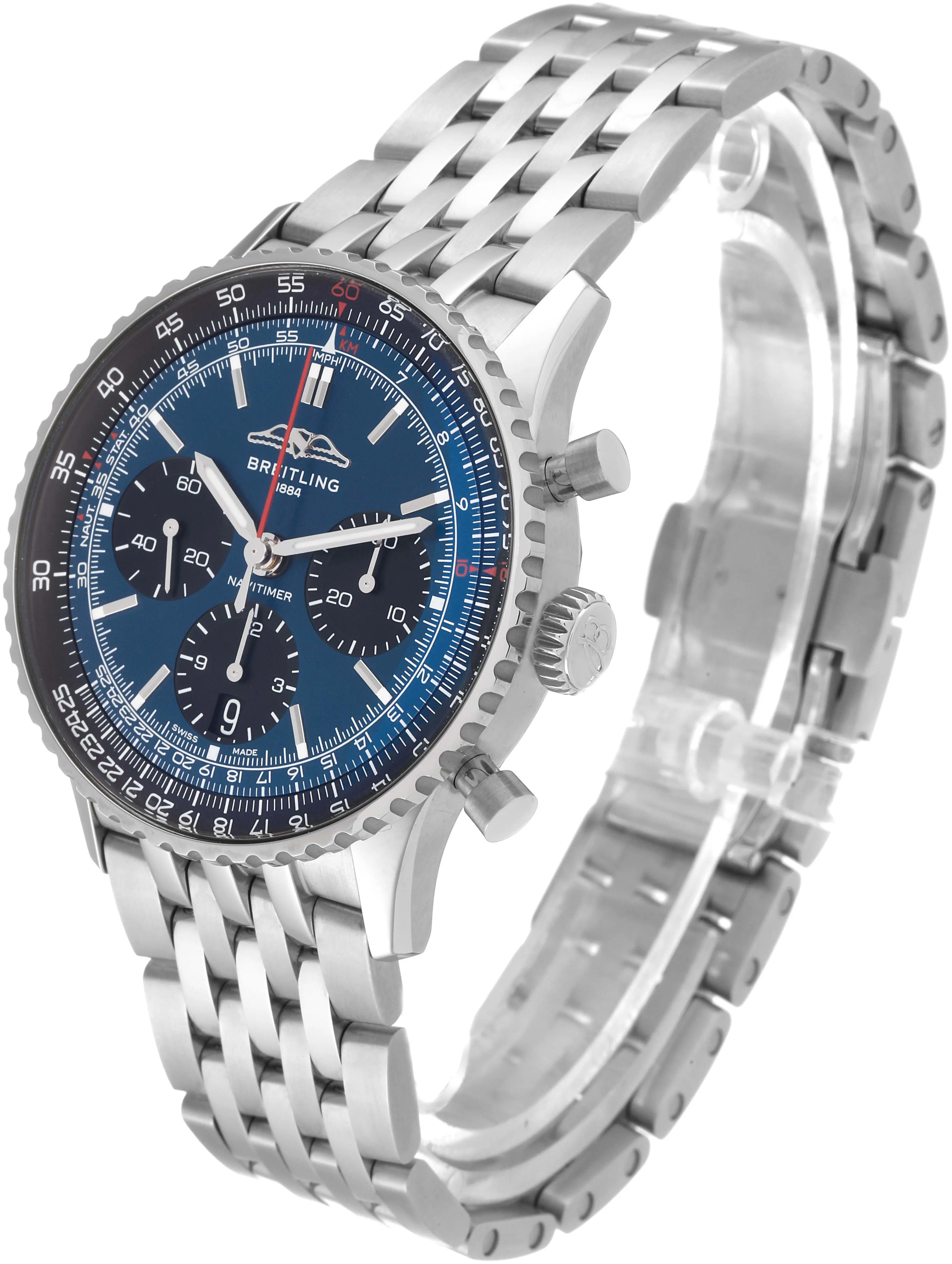 Breitling Navitimer AB0139241C1A1 41mm Stainless steel Blue 3