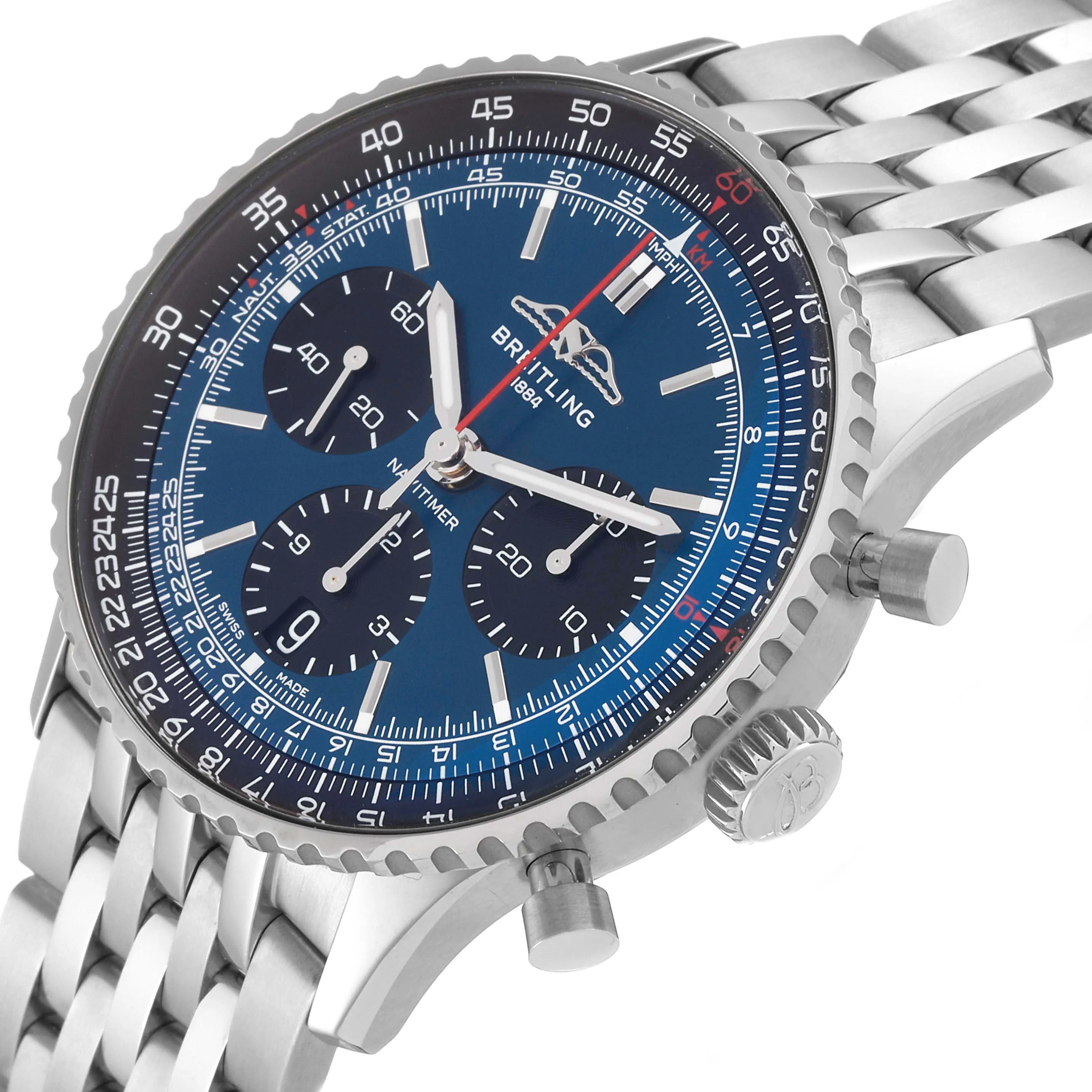 Breitling Navitimer AB0139241C1A1 41mm Stainless steel Blue 4