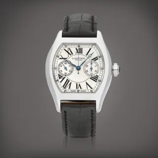 Cartier Tortue 2714 White gold Silver