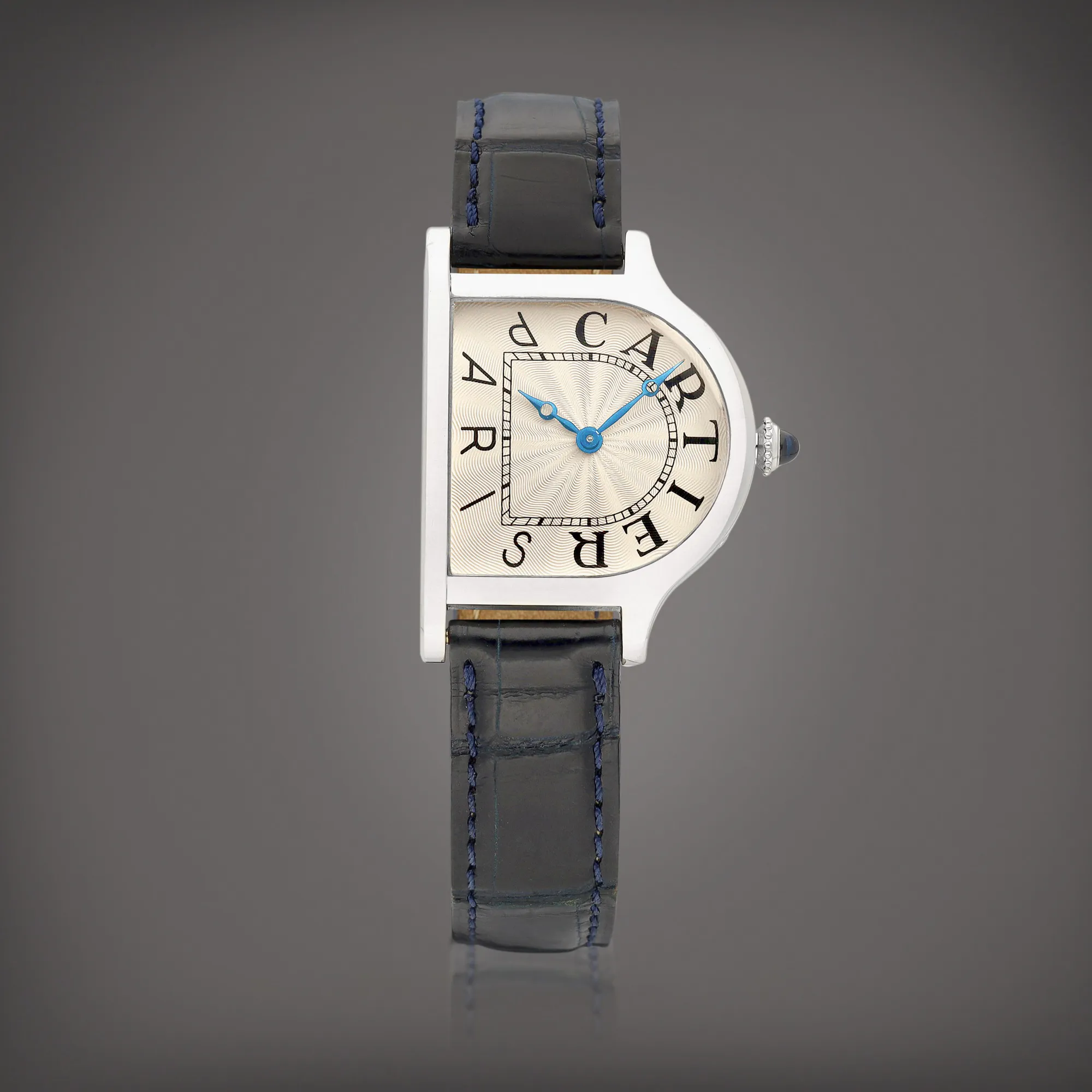 Cartier Cloche 25mm Platinum Silver