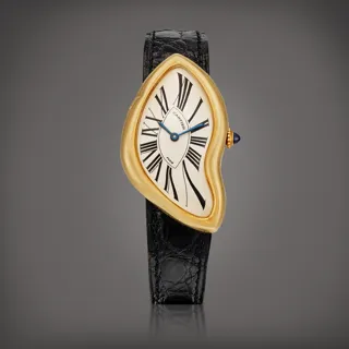 Cartier Crash Yellow gold Silver