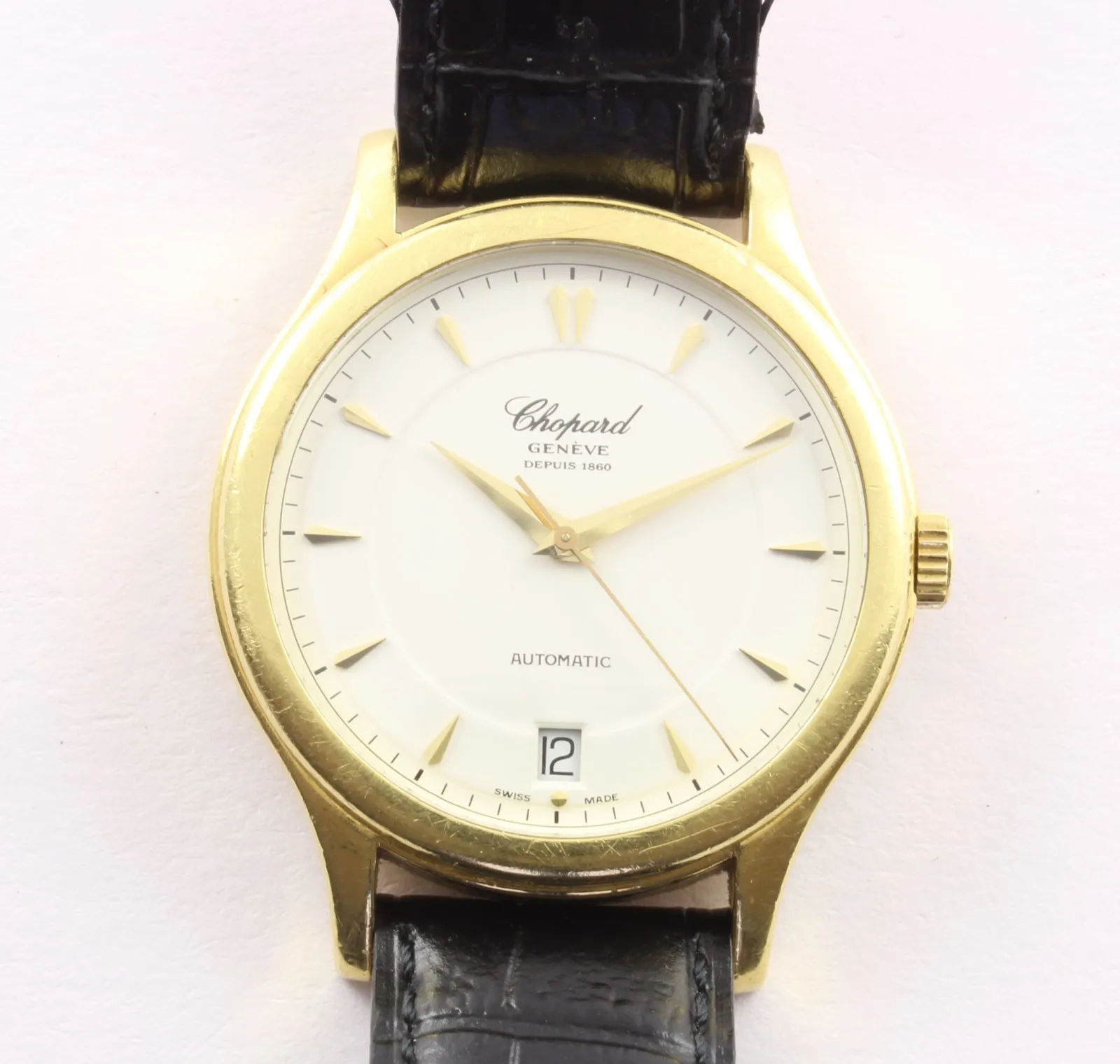 Chopard L.U.C 36mm Yellow gold Silver