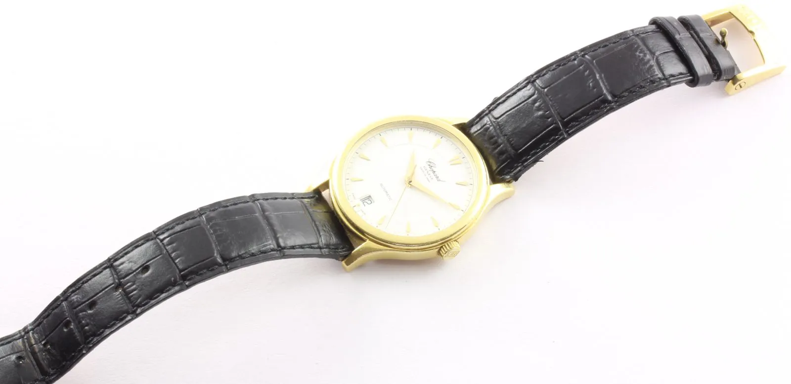 Chopard L.U.C 36mm Yellow gold Silver 2