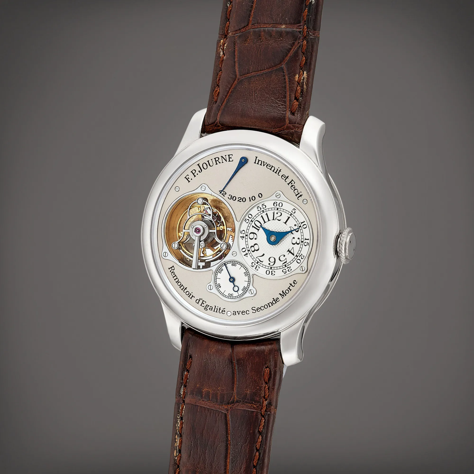 F.P. Journe Tourbillon Souverian 40mm Platinum Silver 1