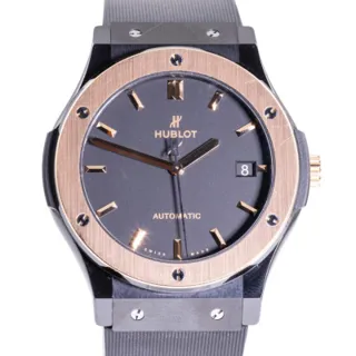 Hublot Classic Fusion 45, 42, 38, 33  511.CO.1181.RX Black ceramic Black