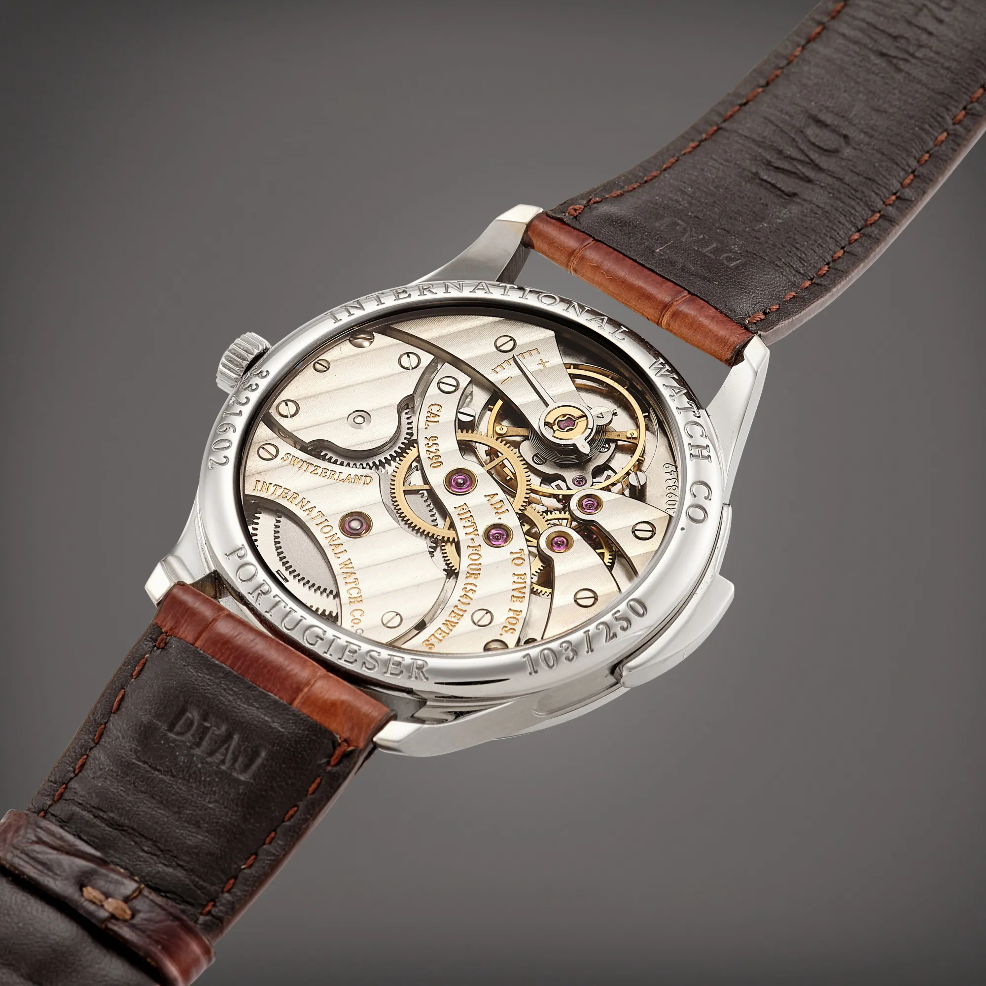 IWC Portugieser Minute Repeater 5242 43mm White gold Gray 4