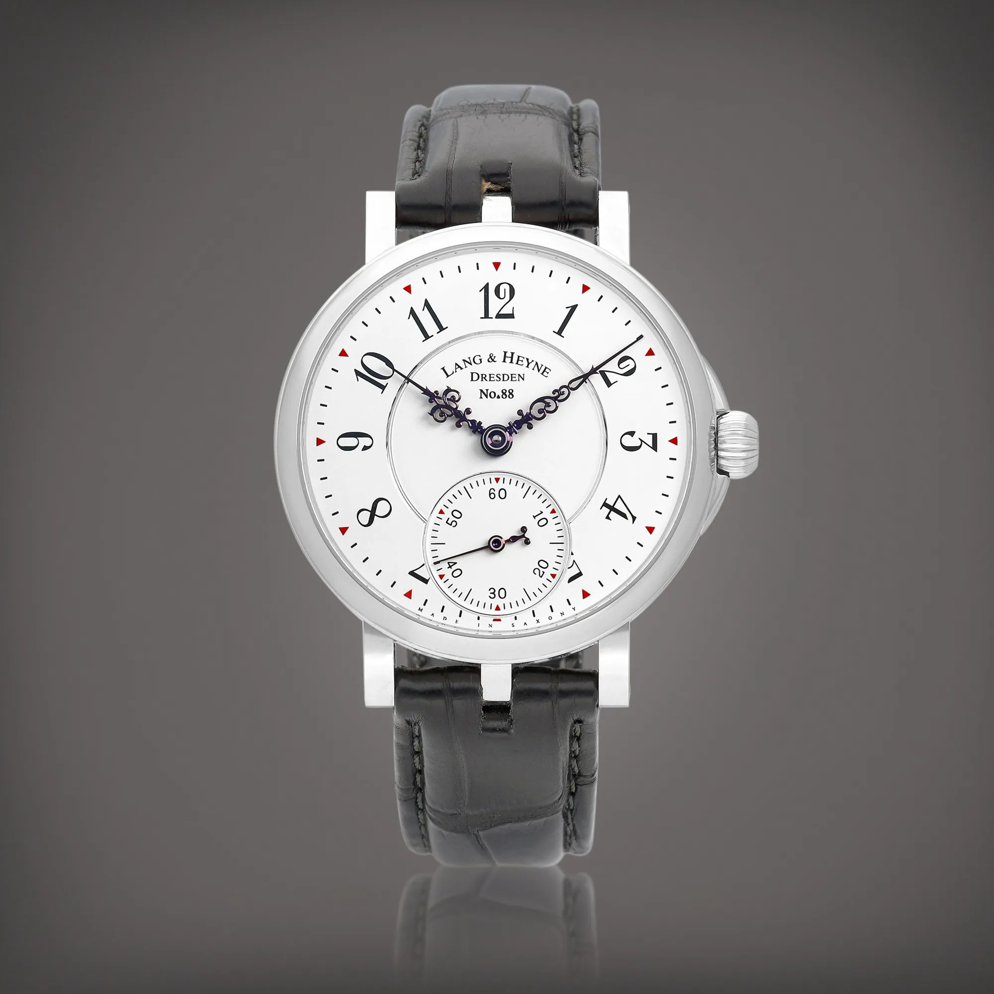 Lang & Heyne Friedrich II 39mm Stainless steel White