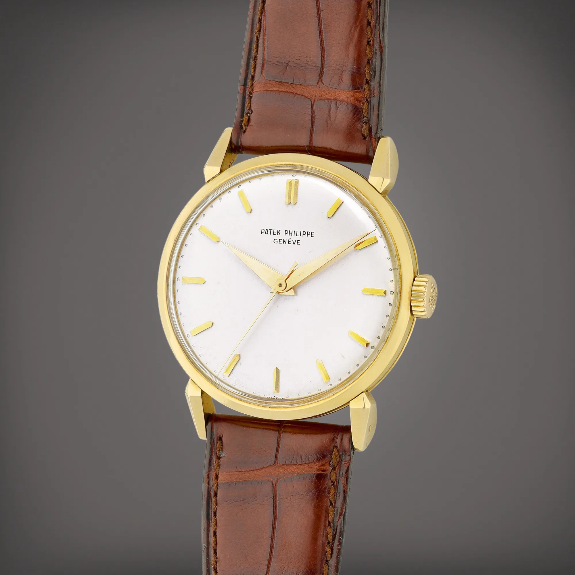 Patek Philippe Calatrava 1578 35mm Yellow gold Silver 1