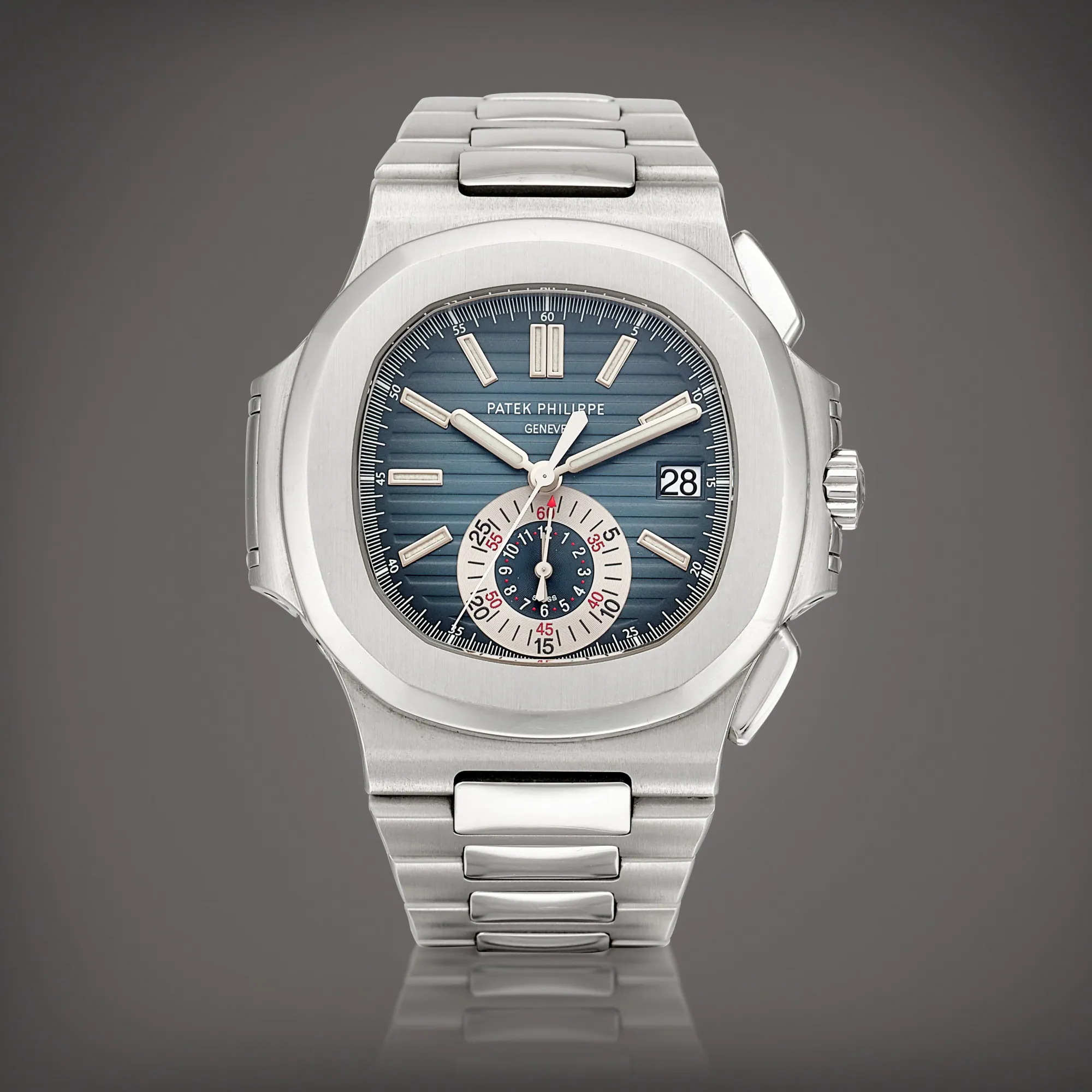 Patek Philippe Nautilus 5980 40.5mm Stainless steel Gray