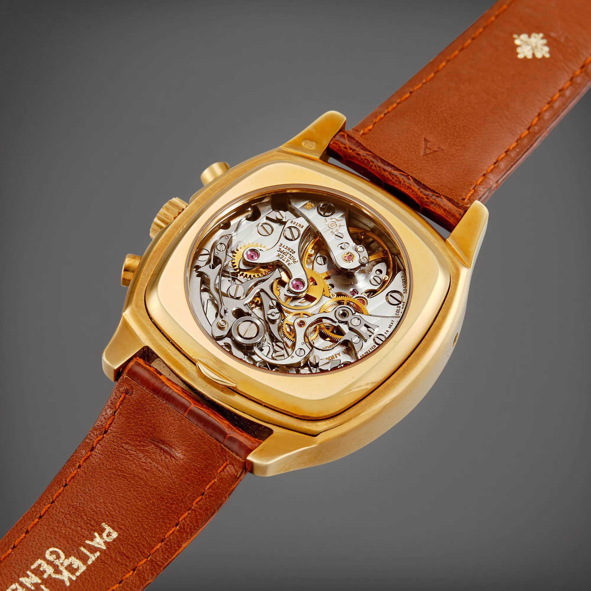 Patek Philippe Perpetual Calendar Chronograph 5020 37mm Yellow gold Silver 4