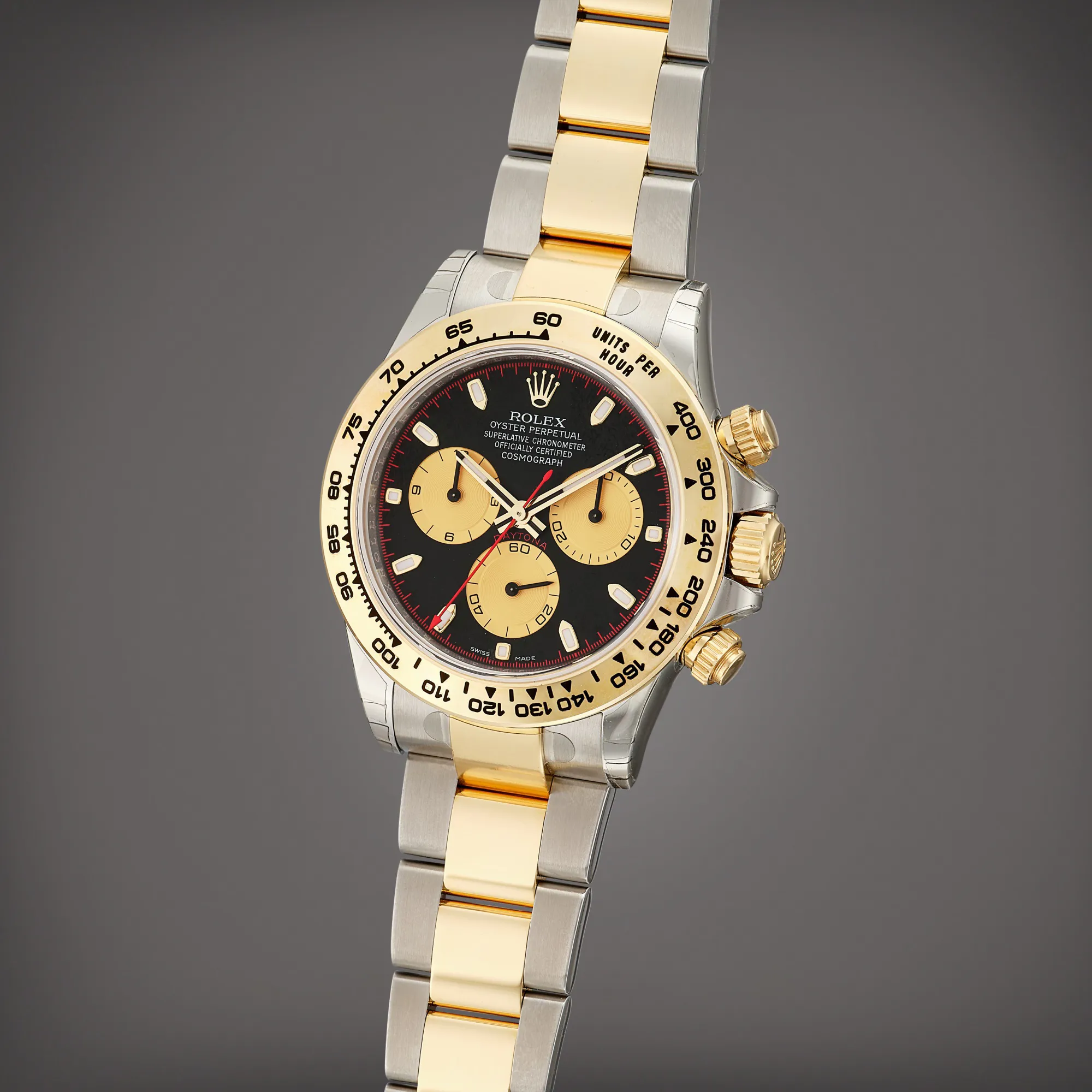 Rolex Daytona 116503 40mm Yellow gold and stainless steel Black 1