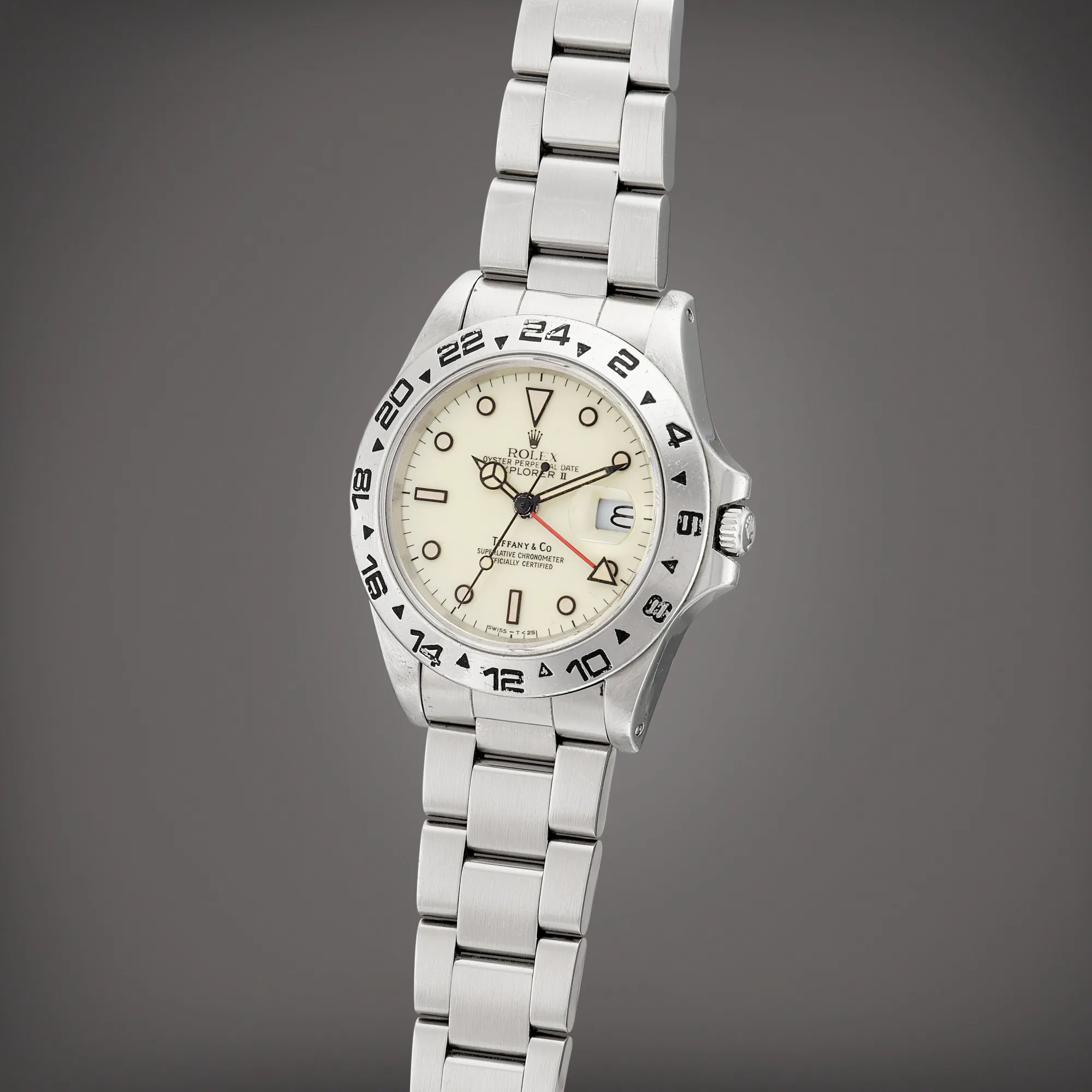 Rolex Explorer II 16550 40mm Stainless steel Cream 1