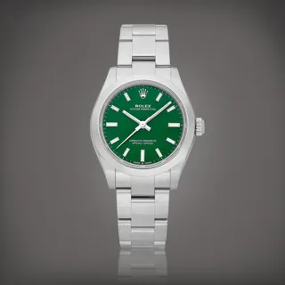 Rolex Oyster Perpetual 31 277200 Stainless steel Green