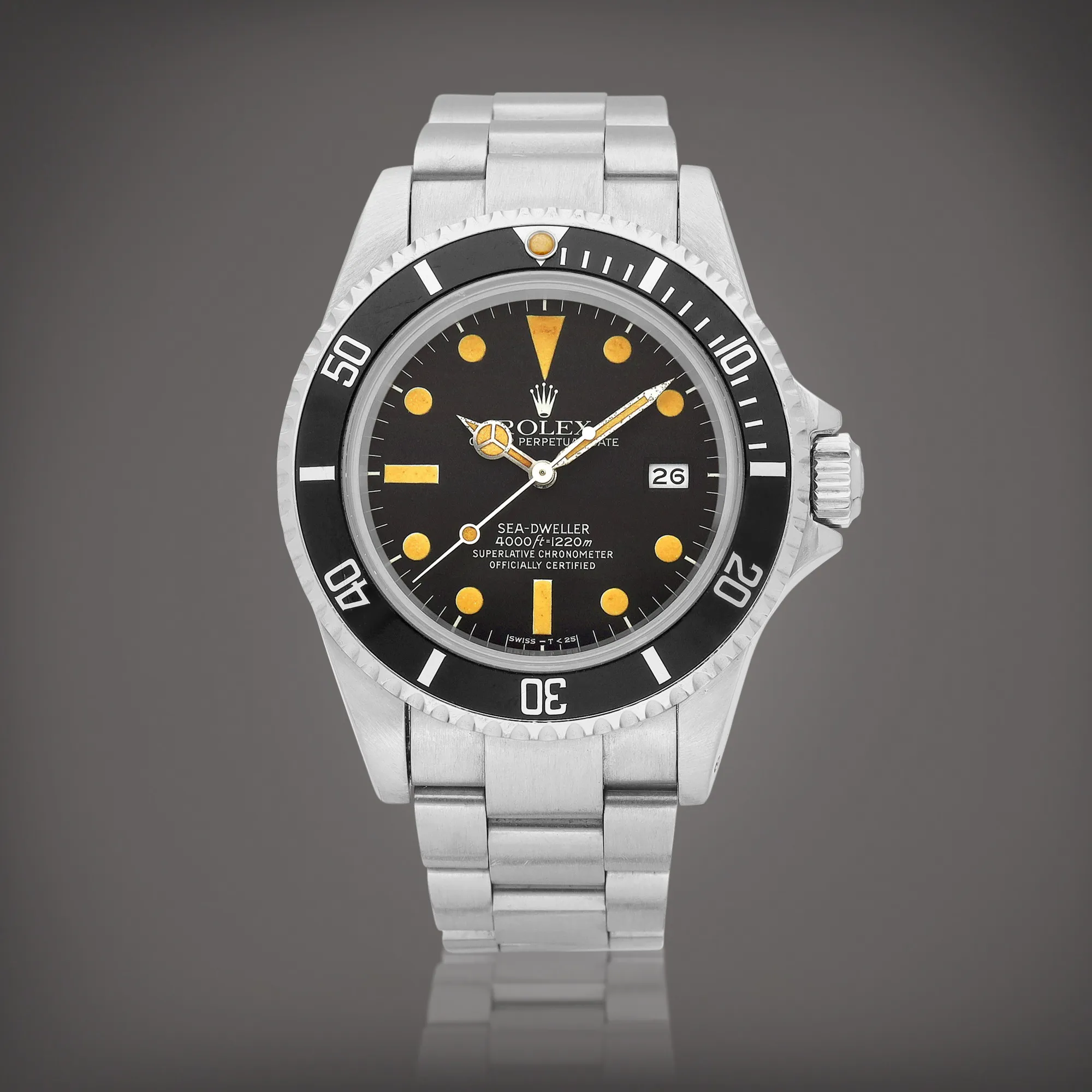 Rolex Sea-Dweller 16660 40mm Stainless steel Black