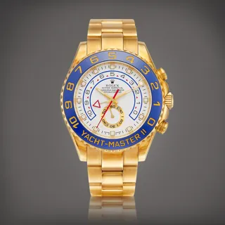 Rolex Yacht-Master II 116688 Yellow gold White