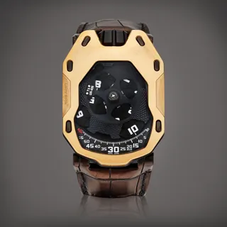 Urwerk UR-105 UR-105 Rose gold and Titanium Black