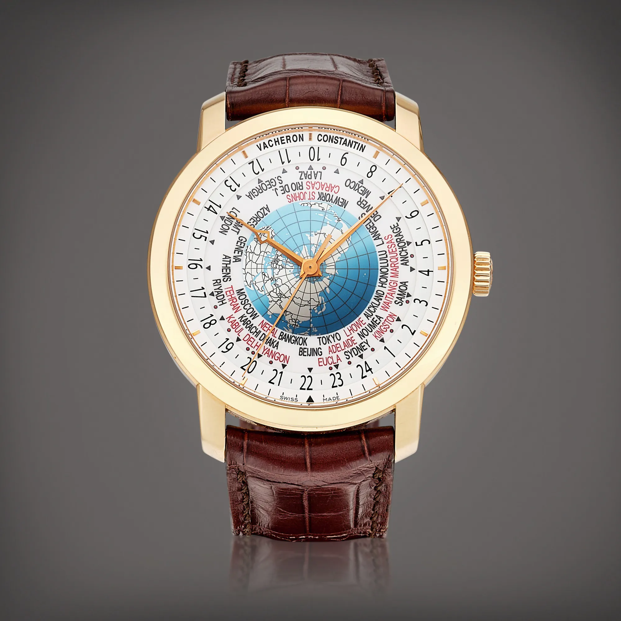 Vacheron Constantin Traditionnelle 86060 42mm Rose gold White