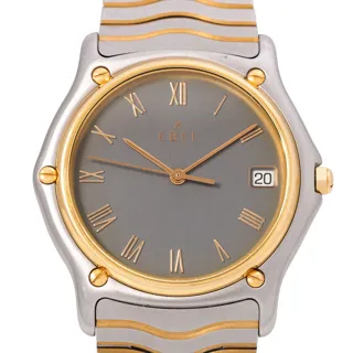 Ebel Classic 1187141 Yellow gold and Stainless steel Gray