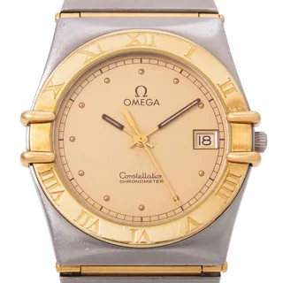 Omega Constellation 3980876 Yellow gold and Stainless steel Golden