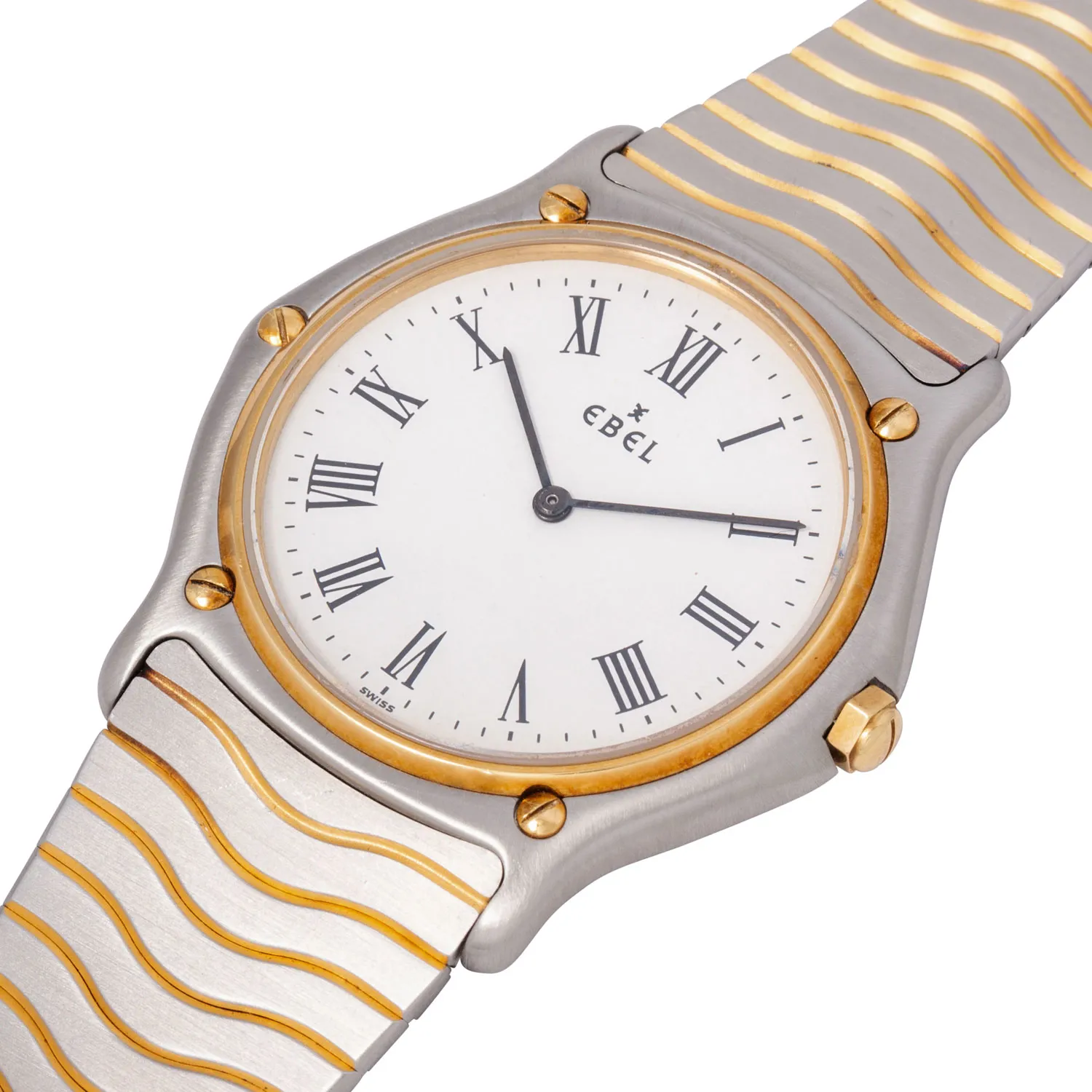 Ebel Sport Classic 181903 36mm Yellow gold and stainless steel White 4