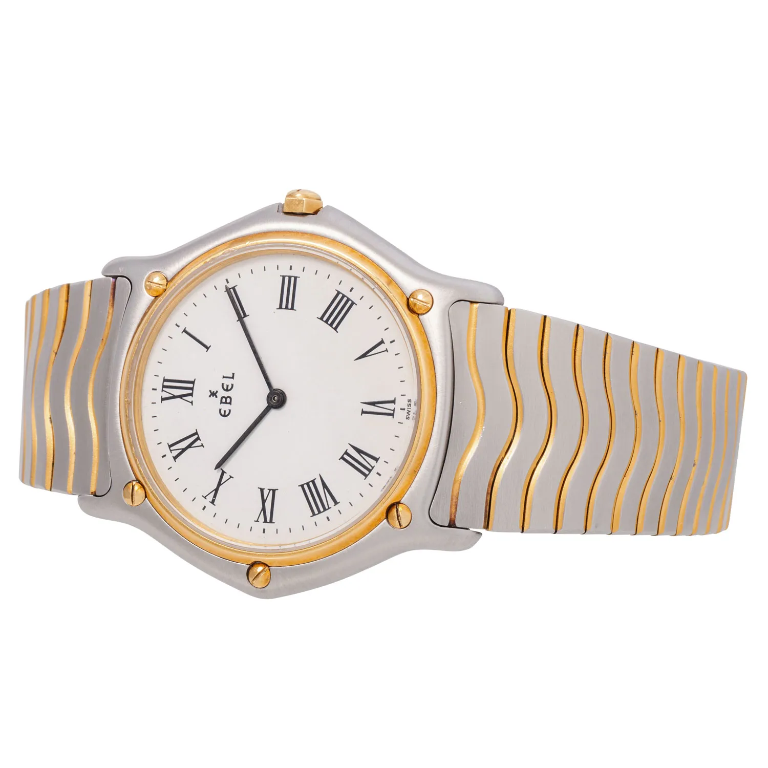 Ebel Sport Classic 181903 36mm Yellow gold and stainless steel White 6