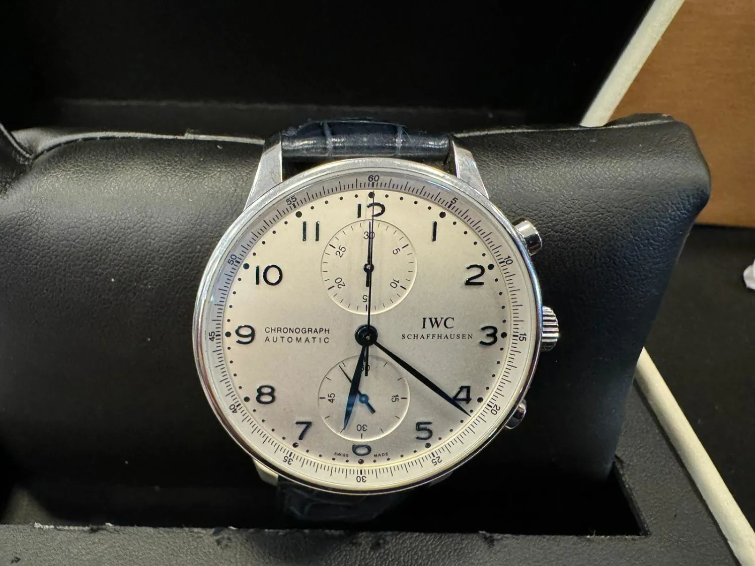 IWC Portuguese Chronograph 41mm Stainless steel Silver
