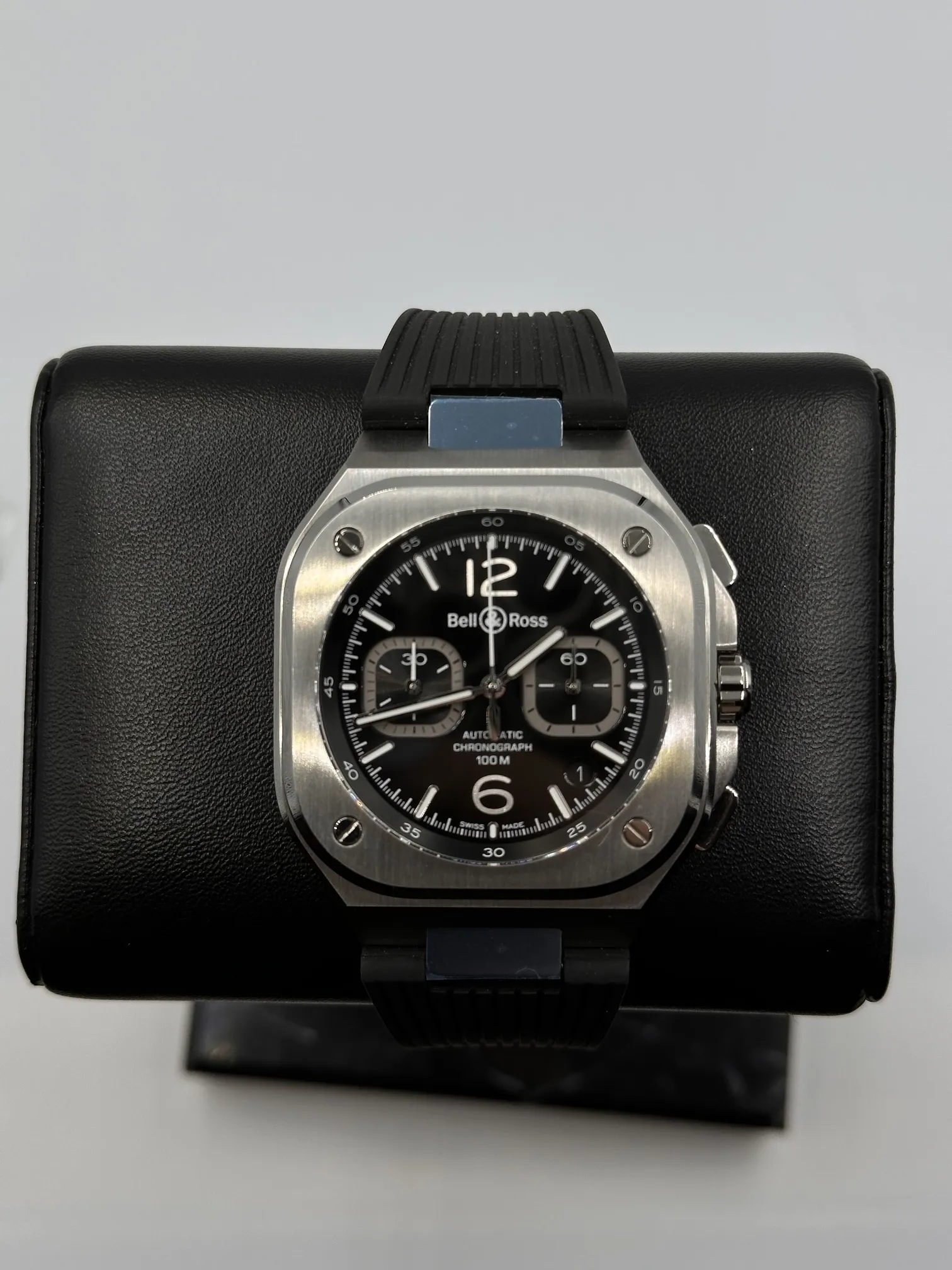 Bell & Ross Urban BR05C-BL-ST/SRB 42mm Stainless steel Black 3