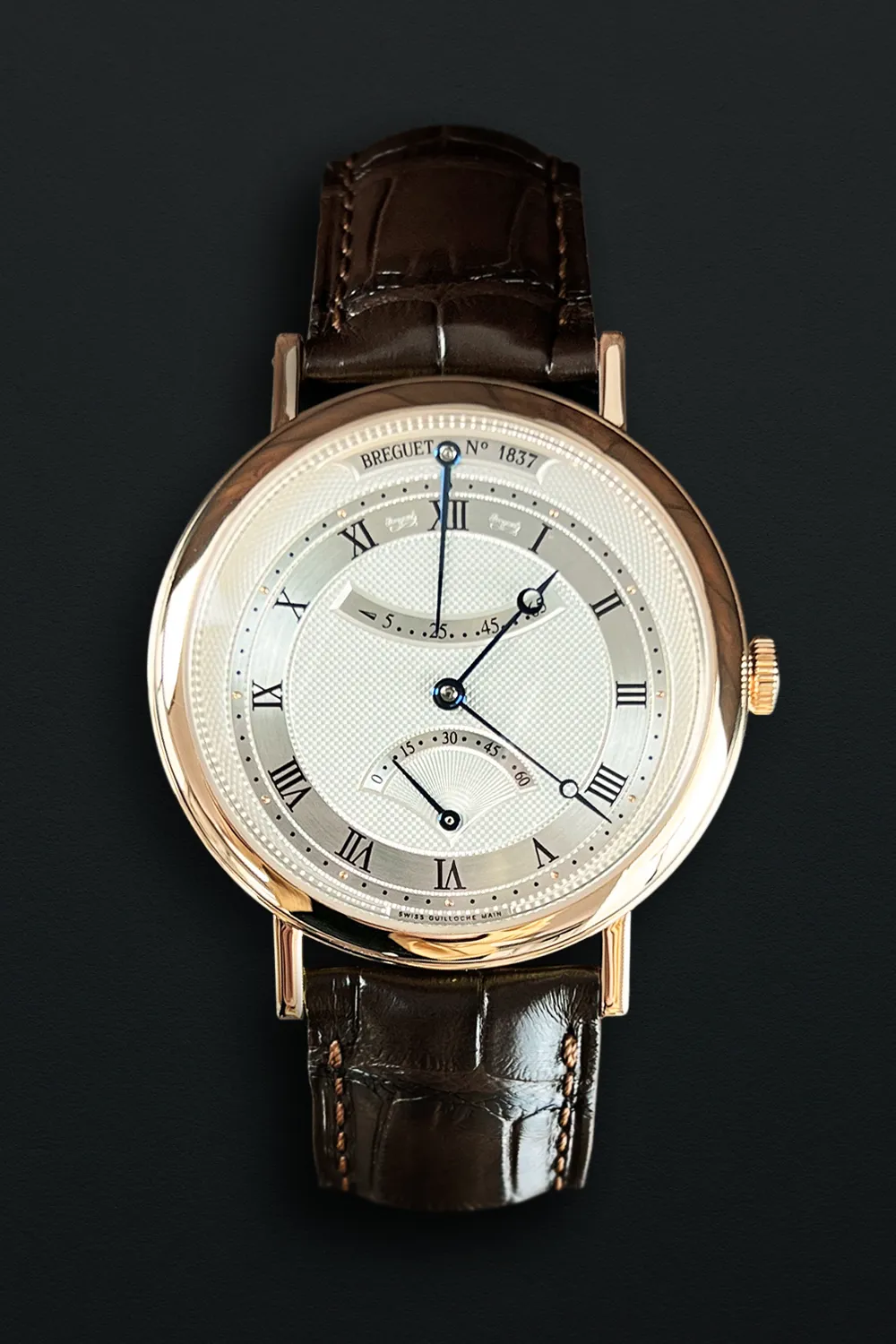 Breguet Classique 5207BA/12/9V6 39mm Yellow gold Silver