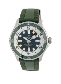 Breitling Superocean A17376 Stainless steel Green