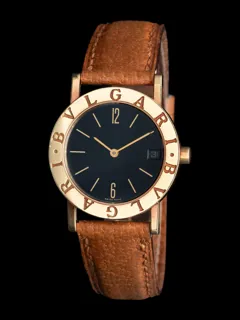 Bulgari Bulgari Bulgari BB30GL Yellow gold Black