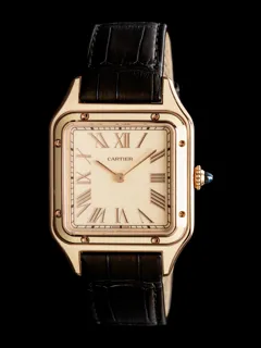 Cartier Santos Dumont Rose gold Cream