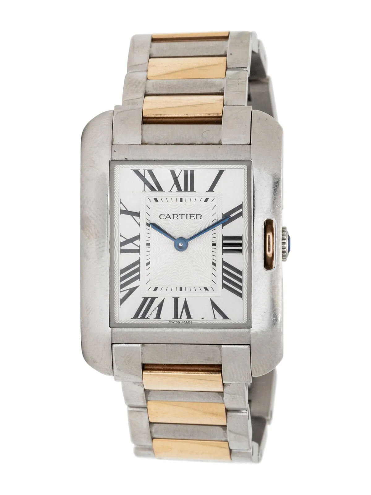 Cartier Tank Anglaise 3704 26mm Stainless steel Silver