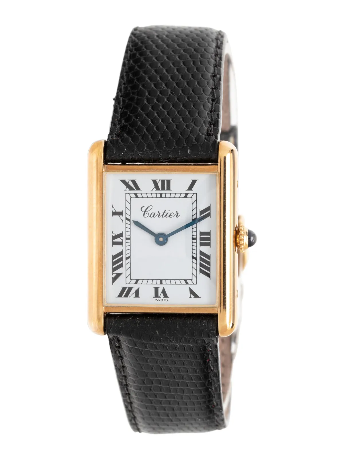 Cartier Tank 23mm Gold-plated White