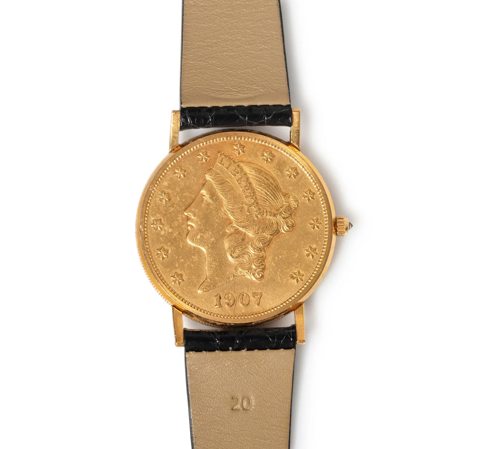 Corum Coin Watch 35mm Yellow gold $20 Gold coin 2