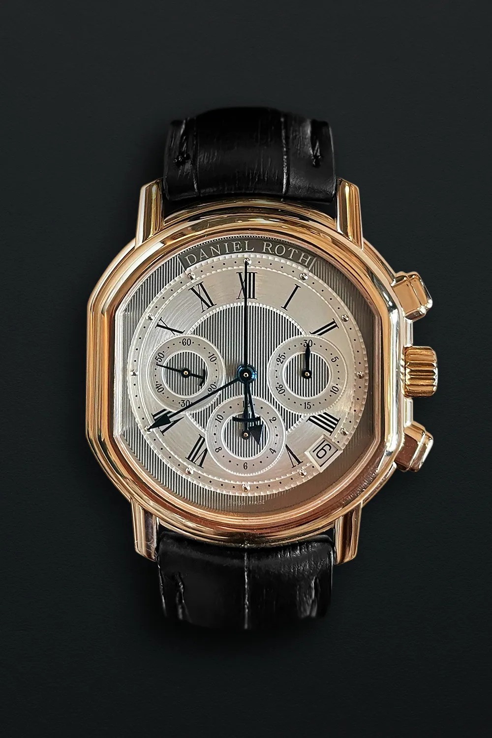 Daniel Roth Masters Chronograph 247.X.40 39mm Rose gold Silver