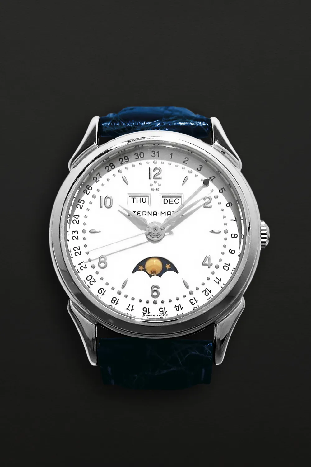 Eterna Eterna-Matic 34mm Platinum Silver