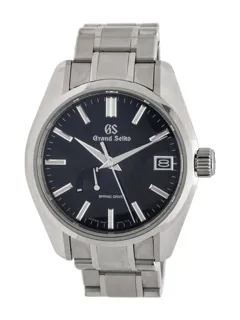 Grand Seiko Heritage SBGA375 Stainless steel Blue