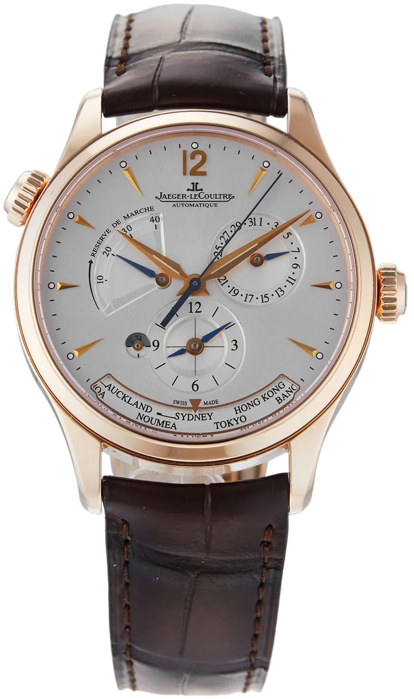 Jaeger-LeCoultre Master Q1422421 39mm Rose gold Silver